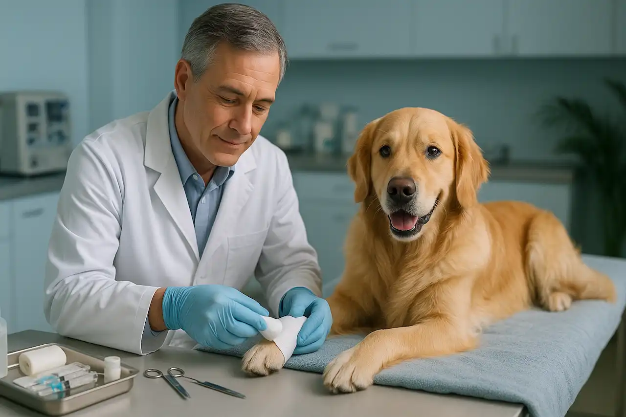 Heridas Sangrantes en Animales: Primeros Auxilios y Opciones de Tratamiento