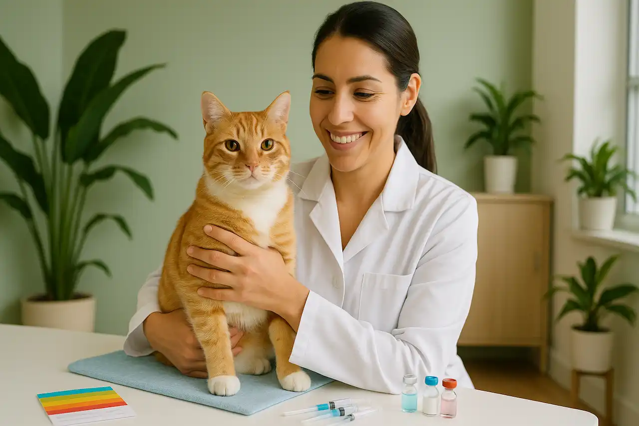 Vacunas esenciales para gatos en Colombia: Calendario completo 2025
